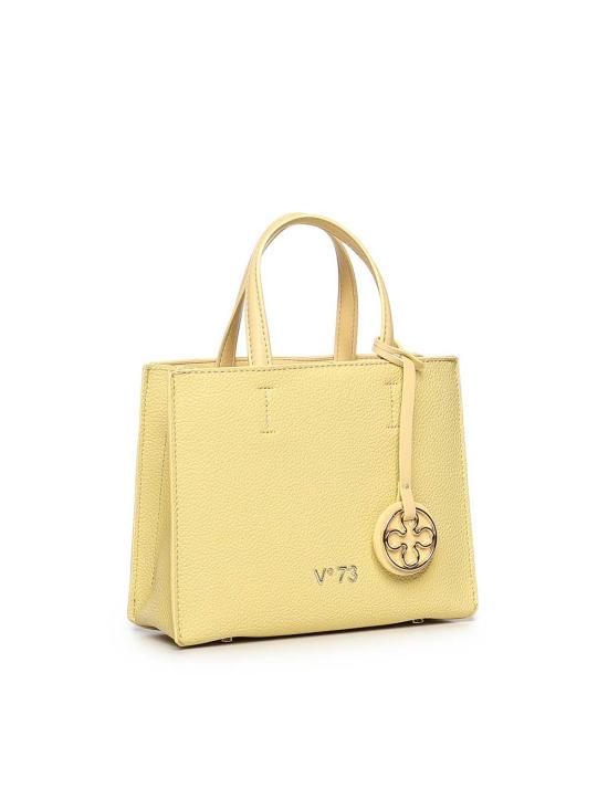 26SS 브이73 토트백 73BS9CI02BLAKELIMONE Yellow - V73
