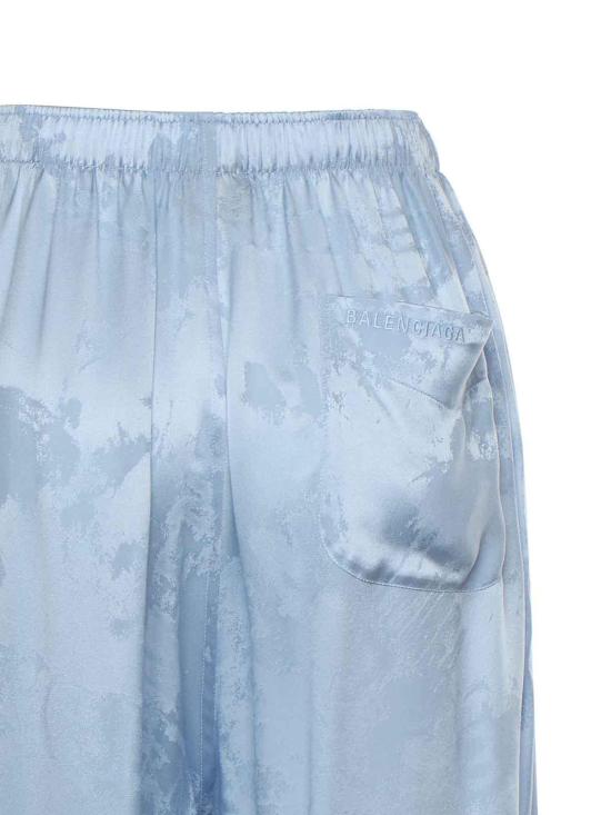 26SS 발렌시아가 팔라초 팬츠 850696TTN105840 Blue - BALENCIAGA