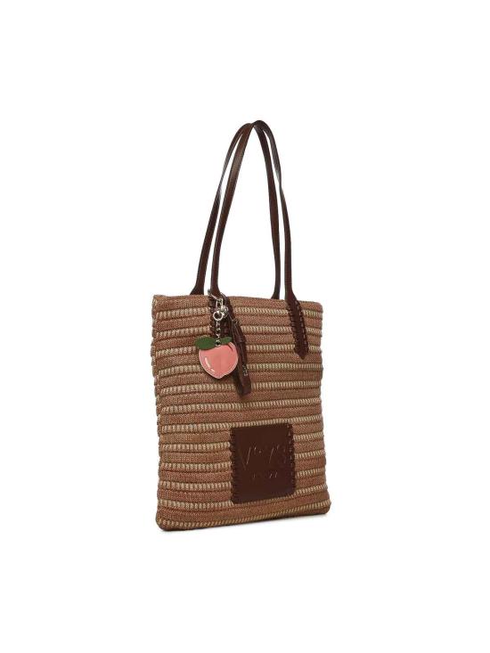 26SS 브이73 토트백 73BS9M802CASSIENATURALEMORO Brown - V73