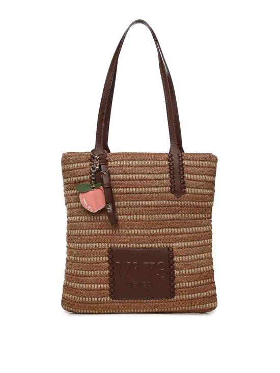 26SS 브이73 토트백 73BS9M802CASSIENATURALEMORO Brown