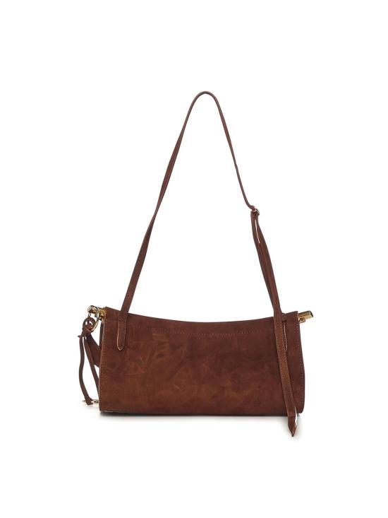 26SS 알라이아 르 클릭 이스트 웨스트 레더 스몰백 AA1S01426CA328743 Brown - ALAIA