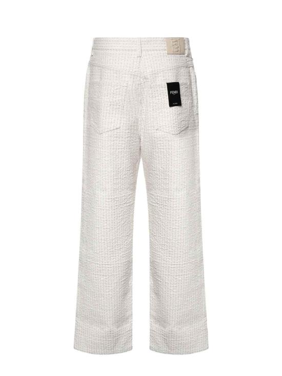 26SS 펜디 스트레이트 팬츠 FLP345AWMLF08QQ Cream - FENDI