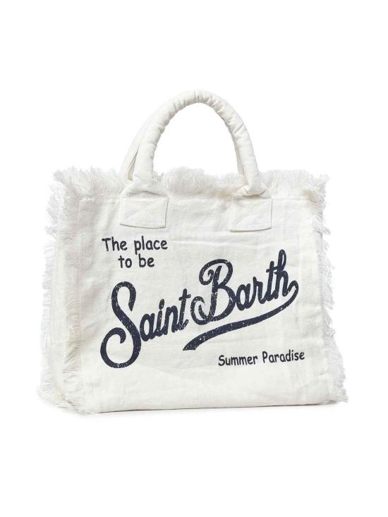 26SS 세인트바쓰 토트백 VANI02200405L White - MC2 SAINT BARTH