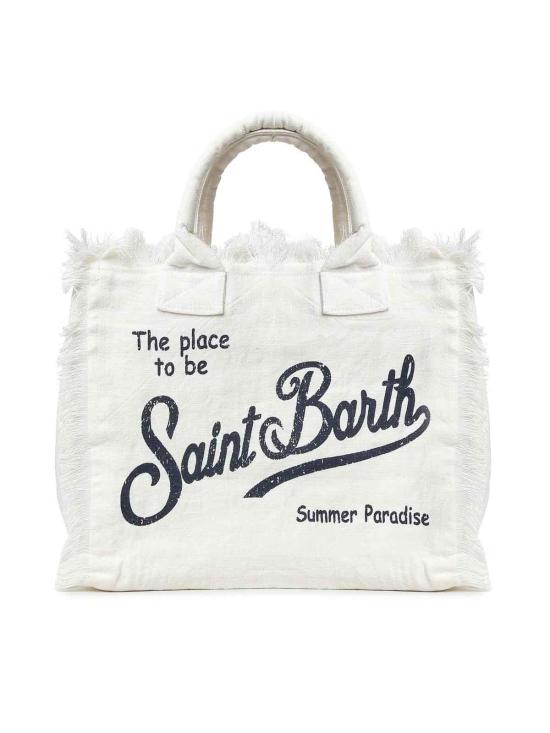 26SS 세인트바쓰 토트백 VANI02200405L White - MC2 SAINT BARTH