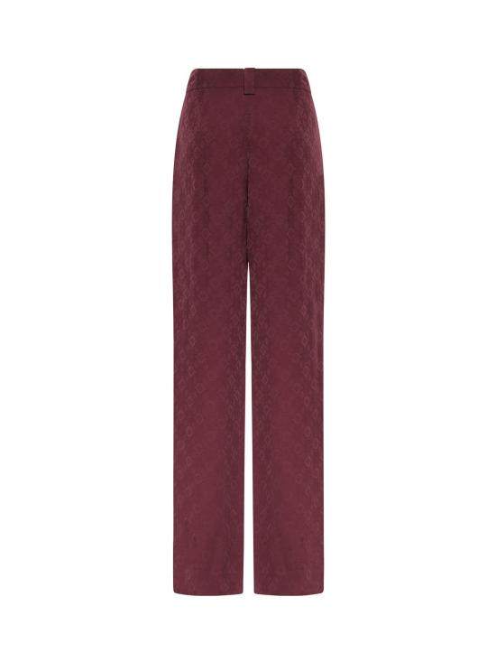 26SS 핑코 팬츠 106203A33HRR7 Dark Red - PINKO