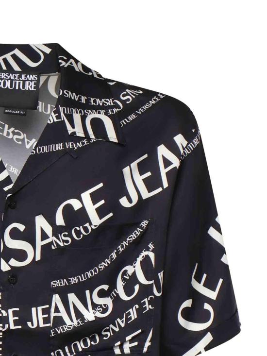 26SS 베르사체 셔츠 80GAL2B0NS772L01 Black - VERSACE