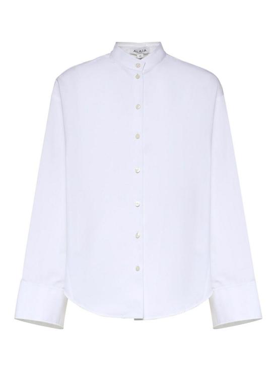 26SS 알라이아 셔츠 AA9C1010T611C000 White