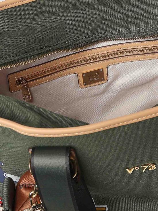26SS 브이73 숄더백 73BS9TZ01CTITAVERDENATURALE Green - V73