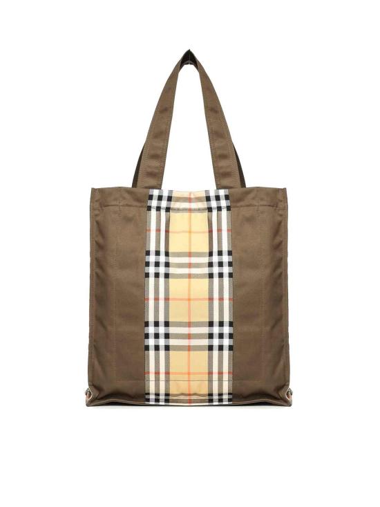 26SS 버버리 체크 트렌치 토트 8119072 Beige - BURBERRY
