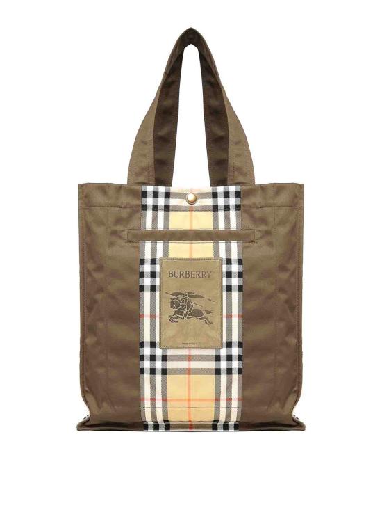 26SS 버버리 체크 트렌치 토트 8119072 Beige