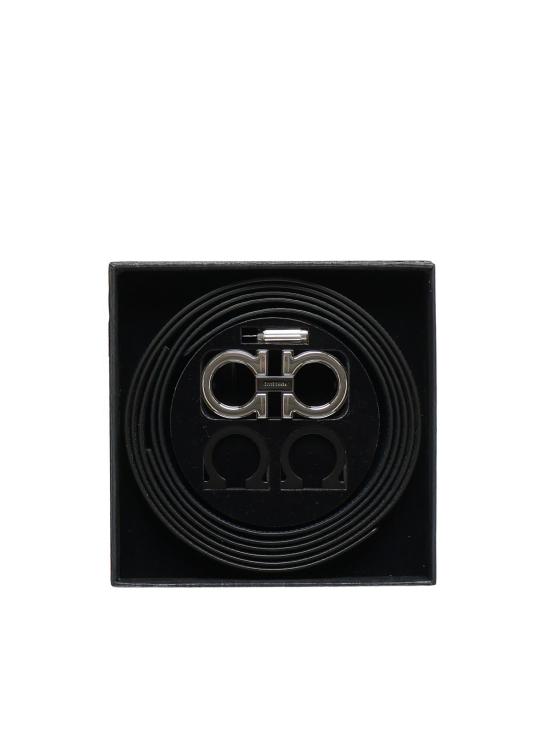 26SS 살바토레 페라가모 가죽 벨트 670633788425001 Black - SALVATORE FERRAGAMO