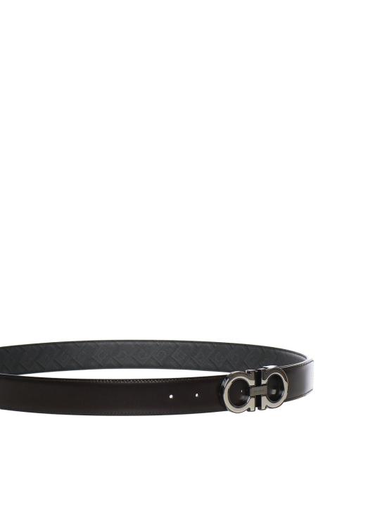 26SS 살바토레 페라가모 가죽 벨트 670633788425001 Black - SALVATORE FERRAGAMO
