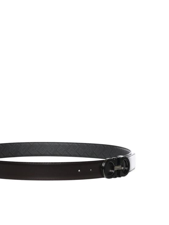 26SS 살바토레 페라가모 가죽 벨트 670633788425001 Black - SALVATORE FERRAGAMO