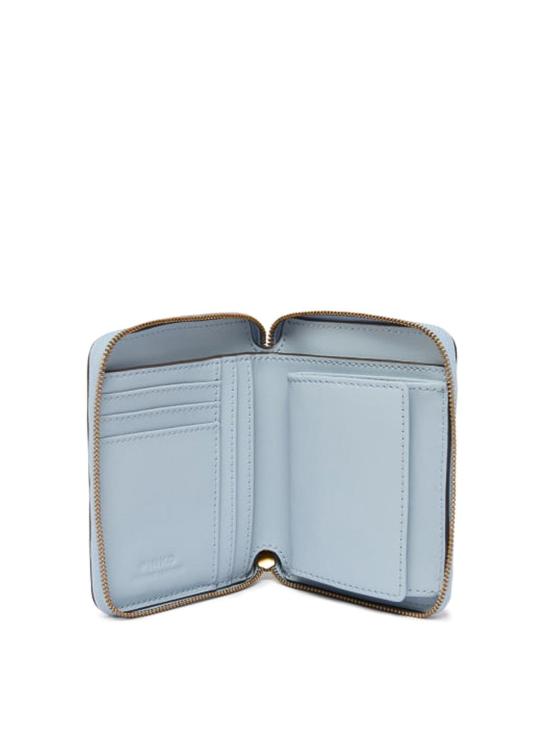 26SS 핑코 지갑 100249A0F1E37Q Light Blue - PINKO