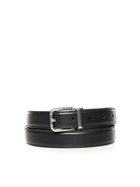 26SS 돌체앤가바나 가죽 벨트 BC4337A9O8580999 Black