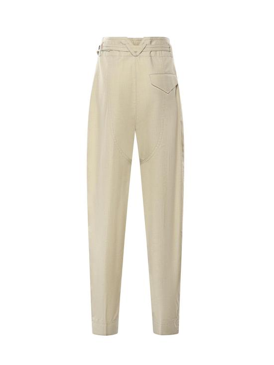 26SS 보테가베네타 스트레이트 팬츠 866704V6DG02159 Light Beige - BOTTEGA VENETA