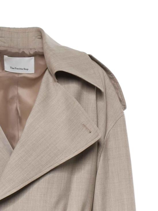 26SS 더프랭키샵 트렌치 코트 TRFS22023276 Beige - THE FRANKIE SHOP