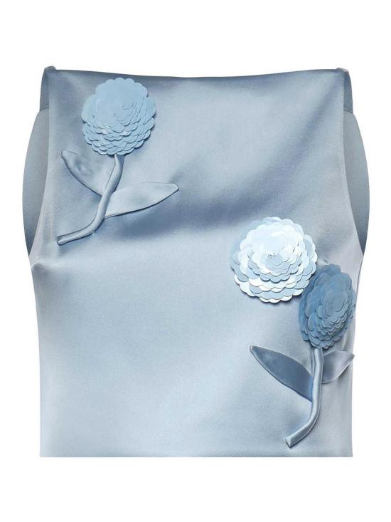 26SS 셀프 포트레이트 민소매 티셔츠 SS26174TBL Blue