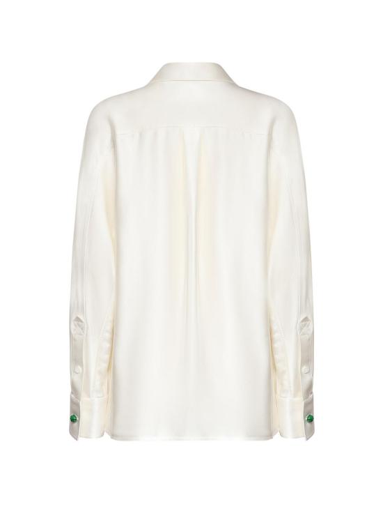 26SS 보테가베네타 셔츠 862348V6H109071 White - BOTTEGA VENETA