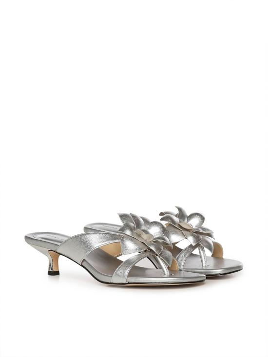 26SS 마이클 코어스 뮬/슬리퍼 40S6JCMS1M040 Silver - MICHAEL KORS