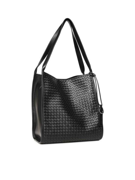 26SS 보테가베네타 코리에레 숄더백 867484V60G08803 Black - BOTTEGA VENETA