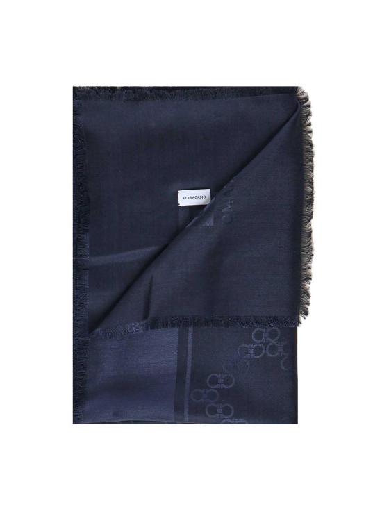 26SS 살바토레 페라가모 머플러/스카프 321260791229003 Dark Blue - SALVATORE FERRAGAMO