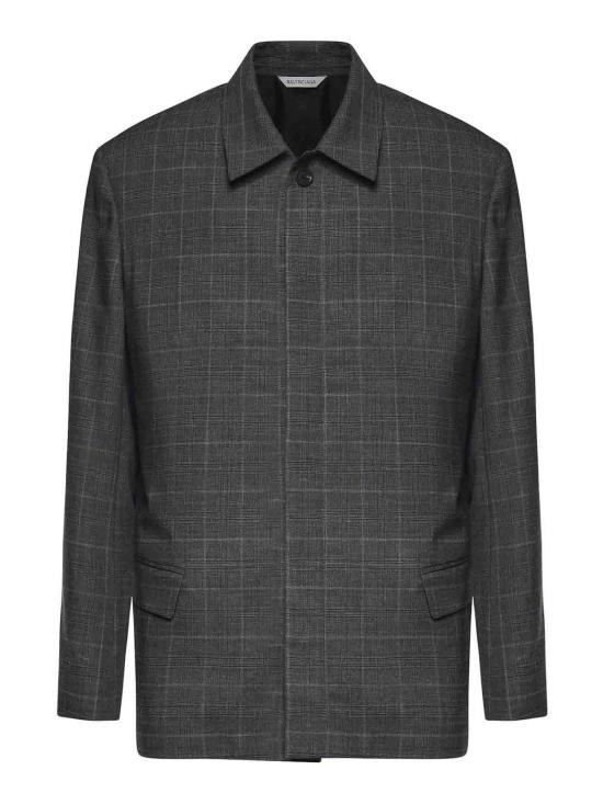 26SS 발렌시아가 자켓 866521TQT081441 Dark Grey