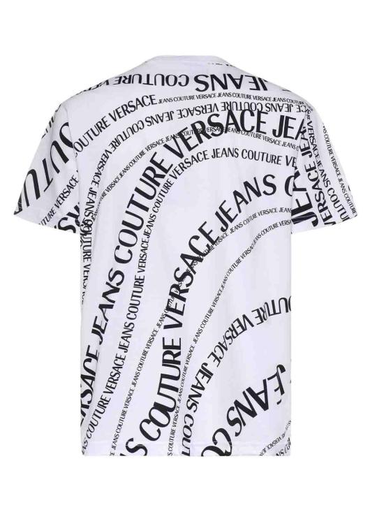 26SS 베르사체 반팔 티셔츠 80GAH6R0JS555L02 White - VERSACE