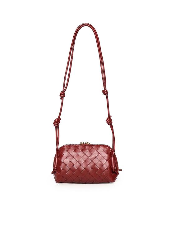 26SS 보테가베네타 인트레치아토 콘서트 파우치 794258VCPP16585 Red - BOTTEGA VENETA