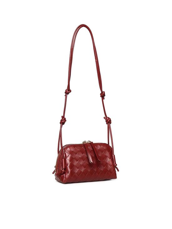 26SS 보테가베네타 인트레치아토 콘서트 파우치 794258VCPP16585 Red - BOTTEGA VENETA