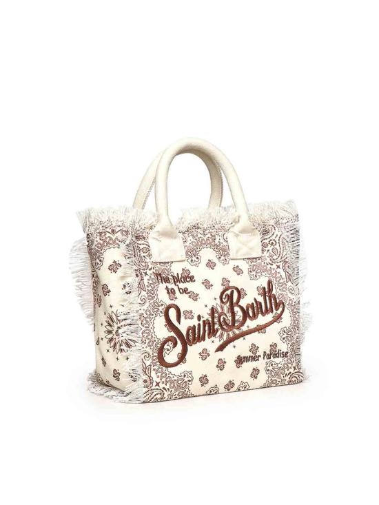  세인트바쓰 토트백 COL000102565L White - MC2 SAINT BARTH