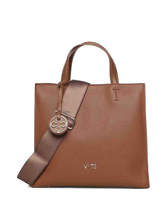 26SS 브이73 토트백 73BS9CI01BLAKECAFFE Camel