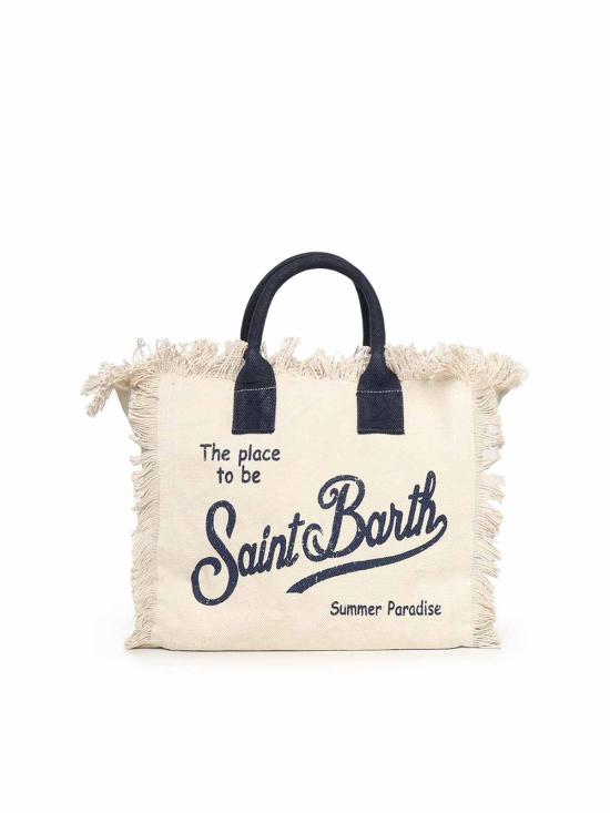 26SS 세인트바쓰 토트백 COL000102564L White - MC2 SAINT BARTH