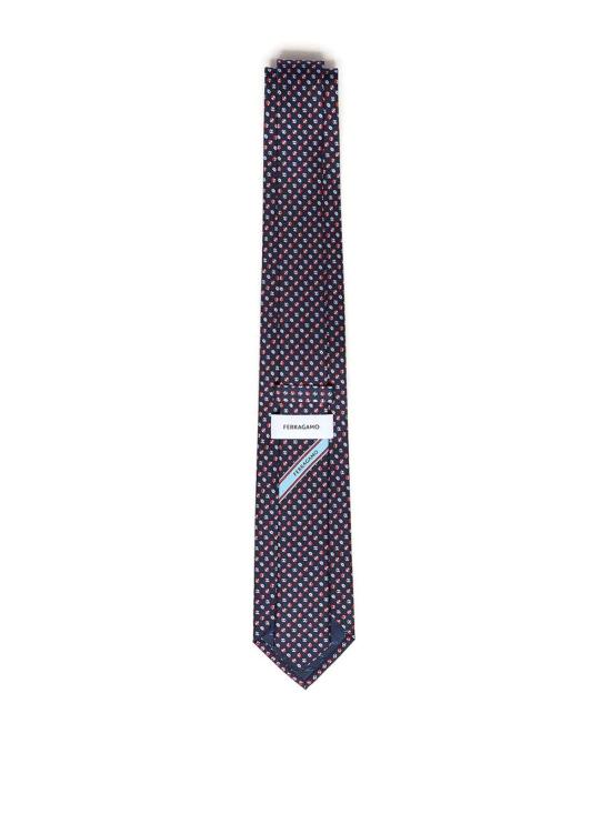 26SS 살바토레 페라가모 넥타이 351310788867001 Blue - SALVATORE FERRAGAMO