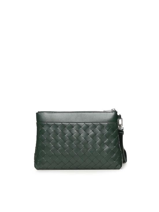 26SS 보테가베네타 인트레치아토 프리즘 파우치 795712V2HL13123 Green - BOTTEGA VENETA