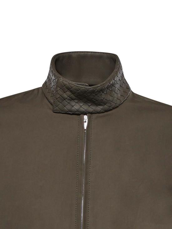 보테가베네타 컴팩트 코튼 자켓 852530V6D103976 Green - BOTTEGA VENETA
