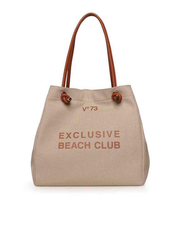 26SS 브이73 숄더백 73BS9QM01EXCLUSIVENATURALECUOIO Beige