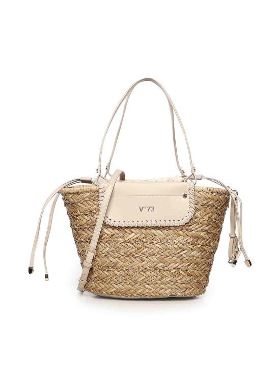 26SS 브이73 토트백 73BS9N201VANNAOFFWHITENATURALE Beige