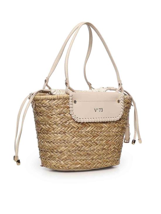 26SS 브이73 토트백 73BS9N201VANNAOFFWHITENATURALE Beige - V73