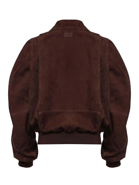  로에베 봄버 자켓 S540Y34LA43110 Brown - LOEWE