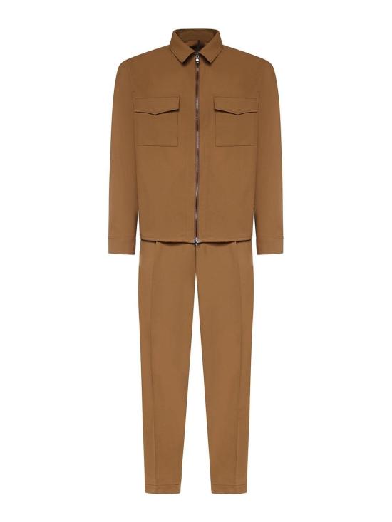 26SS 비아지오 산타니엘로 수트 세트 E2989M52C Brown