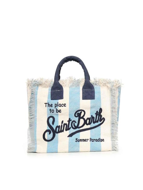 26SS 세인트바쓰 토트백 COL000102629L Blue - MC2 SAINT BARTH