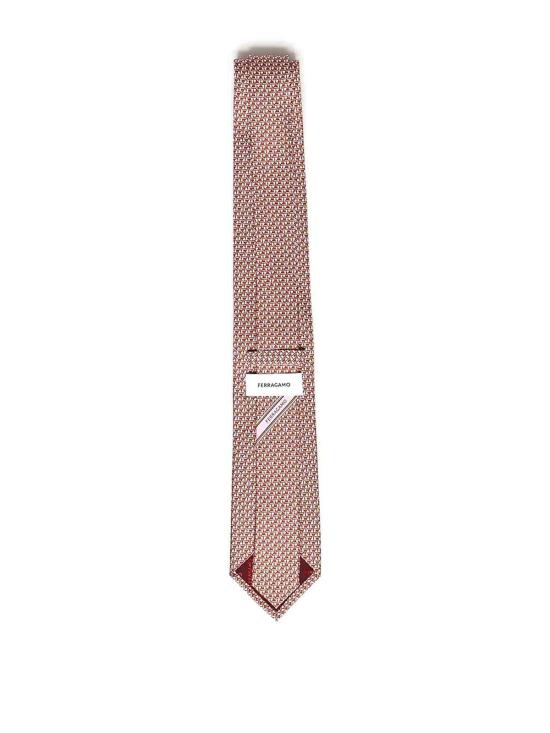 26SS 살바토레 페라가모 넥타이 351291785569005 Orange - SALVATORE FERRAGAMO