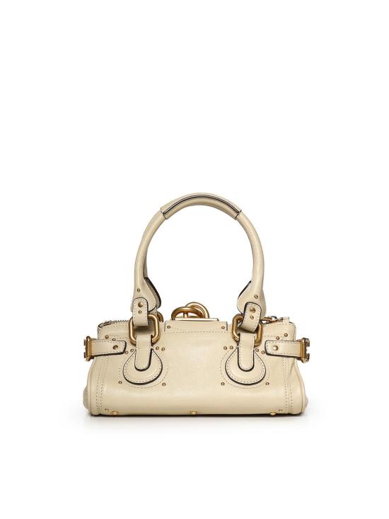 26SS 끌로에 스몰 그레인드 레더 패딩턴 백 CH26SS805P7520S Cream - CHLOE