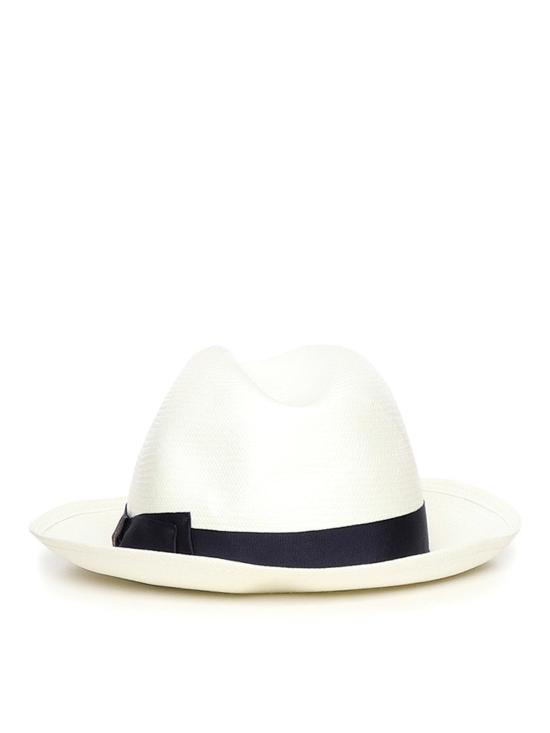26SS 보르살리노 모자 14033801C0 White - BORSALINO