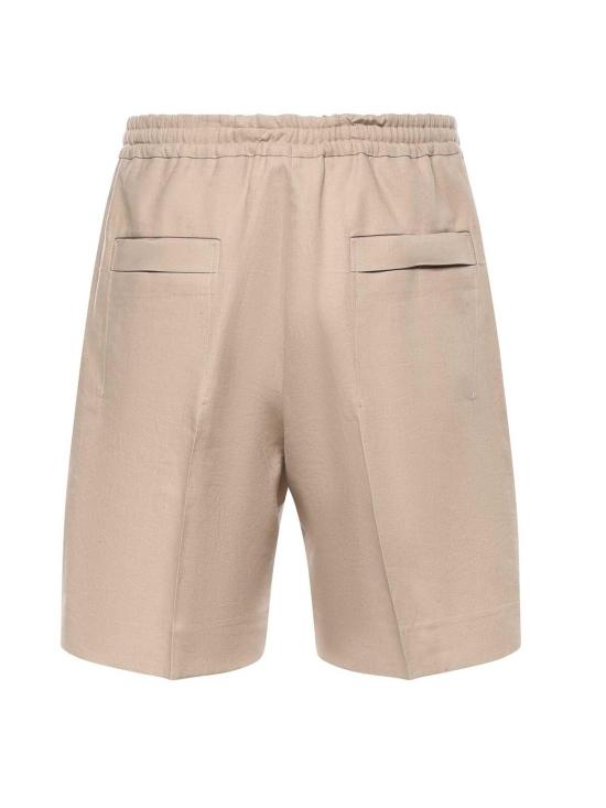 26SS 에르메네질도제냐 숏팬츠 UHI35A3TB14412 Beige - ERMENEGILDO ZEGNA