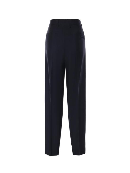 26SS 미우미우 스트레이트 팬츠 MP199012I1F0124 Blue - MIU MIU