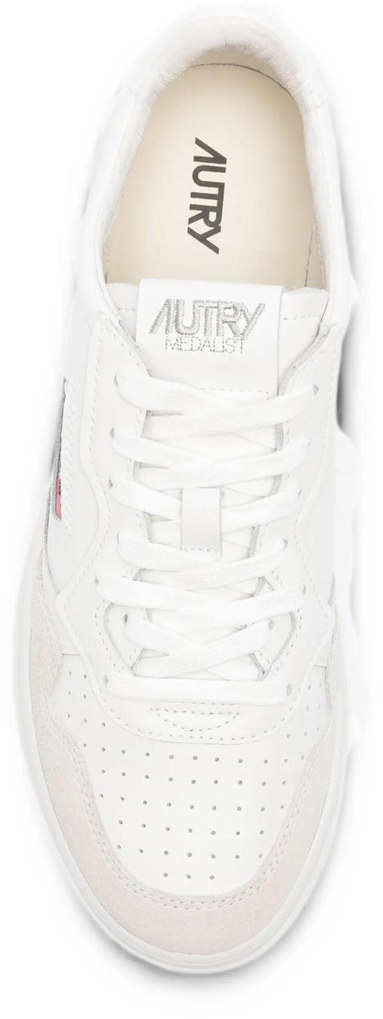 26FW 오트리 메달리스트 로우 스니커즈 AULMLS30 WHITE - AUTRY