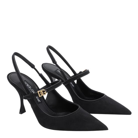 26FW 돌체앤가바나 힐/펌프스 CG0974 AQ1348B956 Black - DOLCE & GABBANA