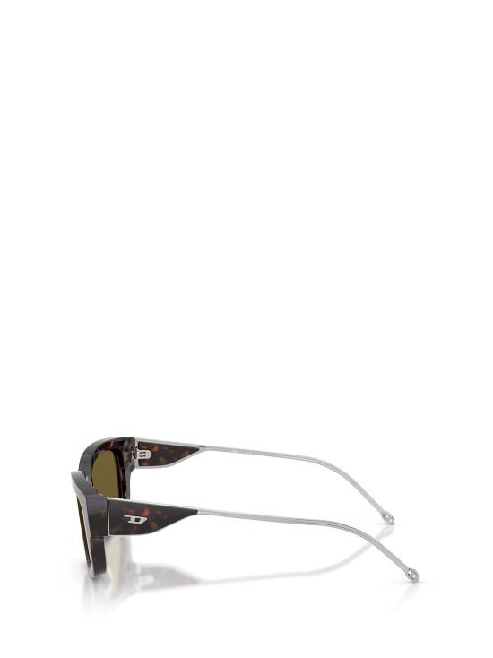 26FW 디젤 선글라스 DL2002MU 713 73 SHINY DARK HAVANA - DIESEL